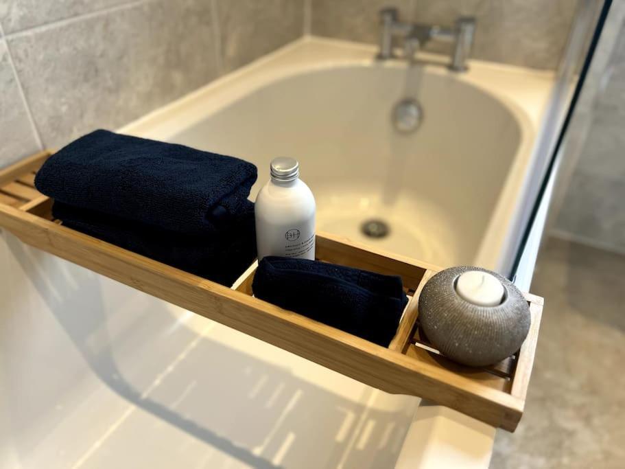 レスター Waterside Houseヴィラ エクステリア 写真