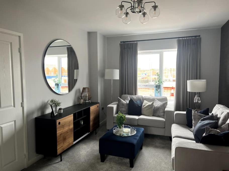 レスター Waterside Houseヴィラ エクステリア 写真